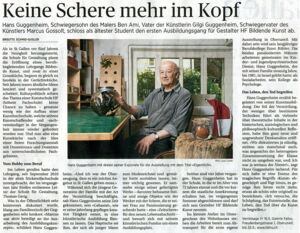 Wiler Zeitung / Keine Schere mehr im Kopf