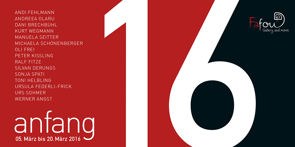 Ausstellung "anfang16"